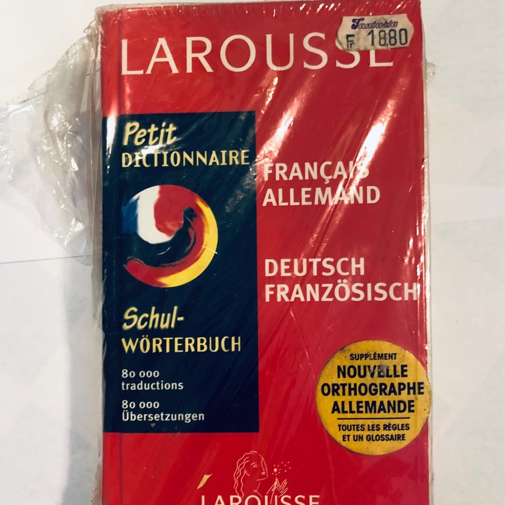 French-German Dictionary hardcover
